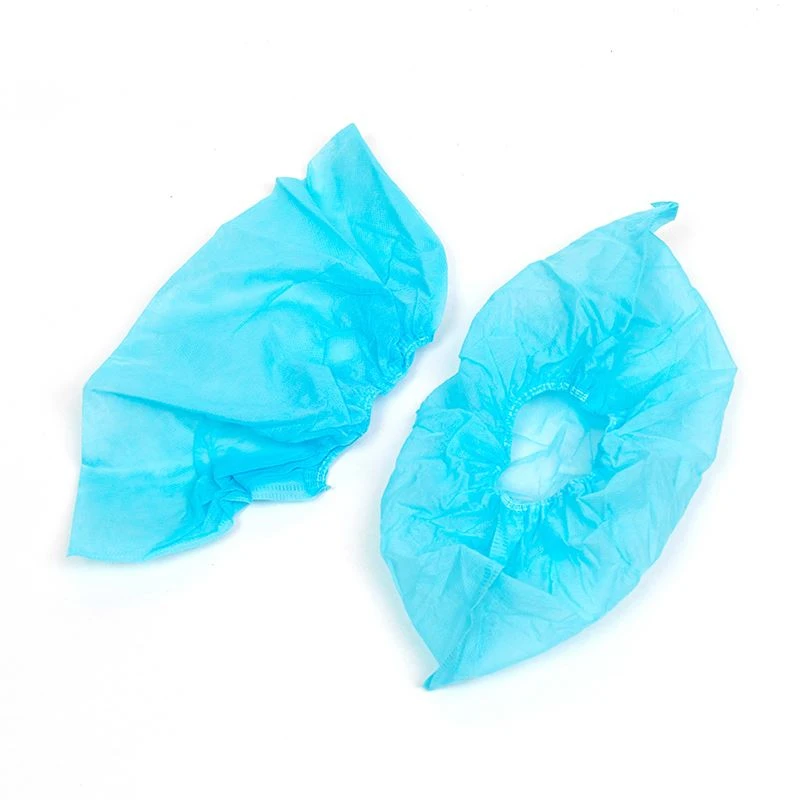 blue PP shoe covers