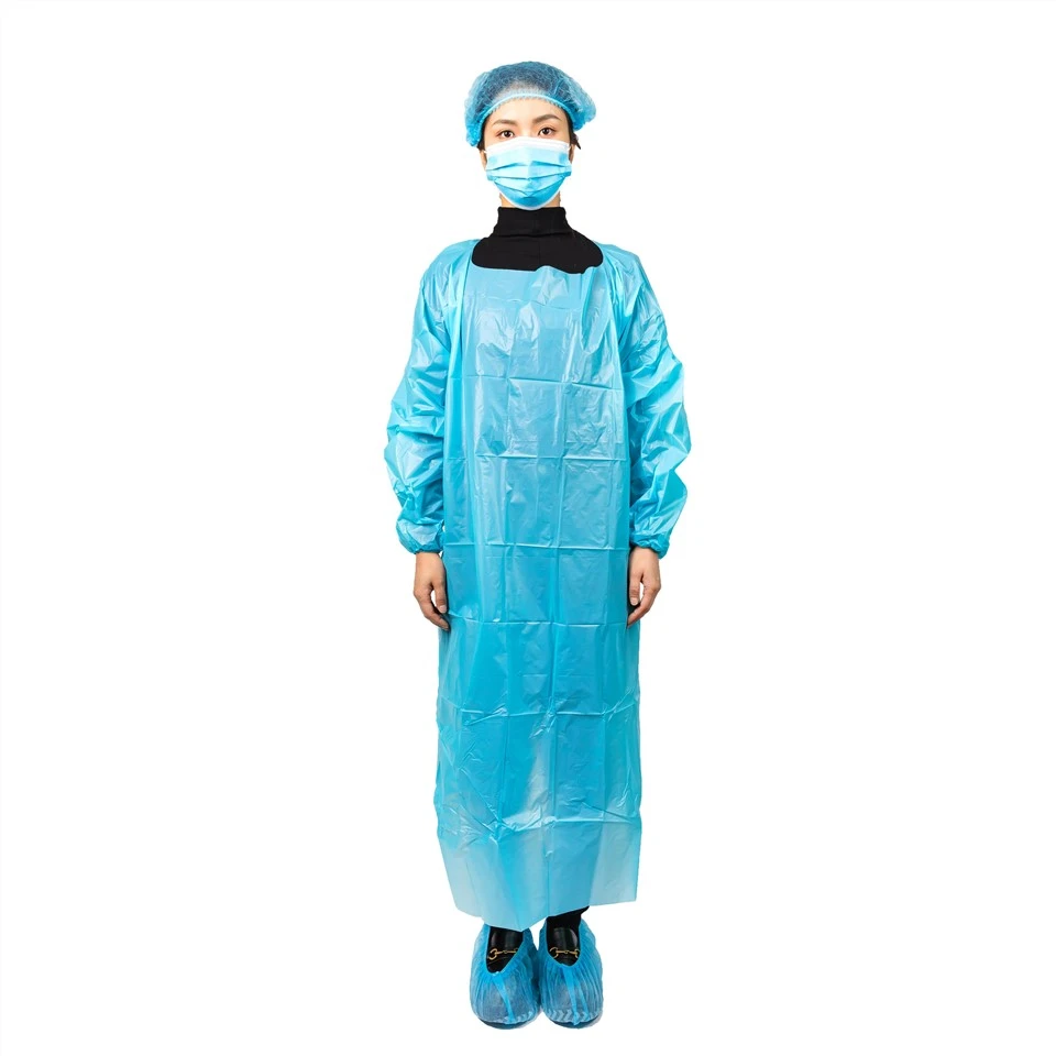 CPE Gowns With Elastic Cuff