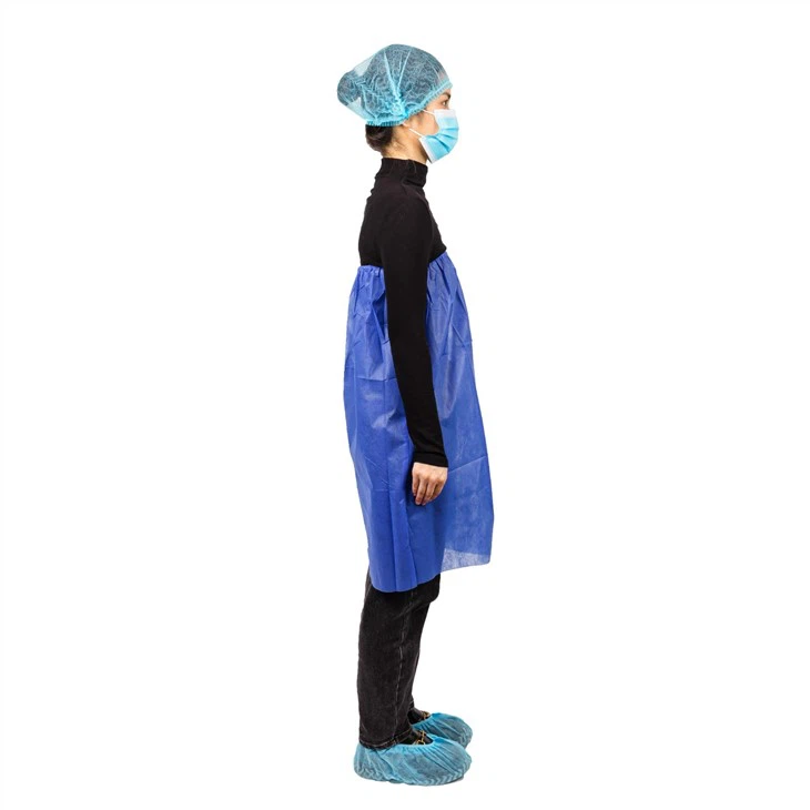 Disposable bathrobe with elastic2