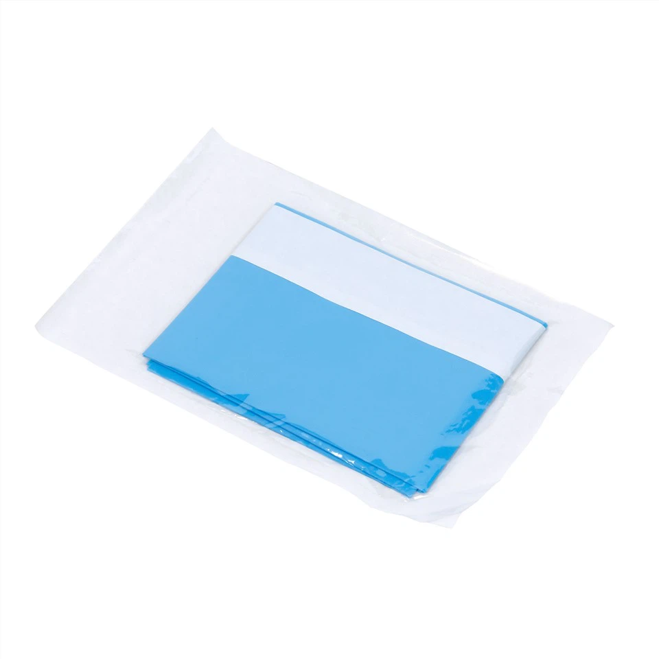 Disposable Blue/Green Surgical/Medical Adhesive Side Drape with Tape for Surgery
