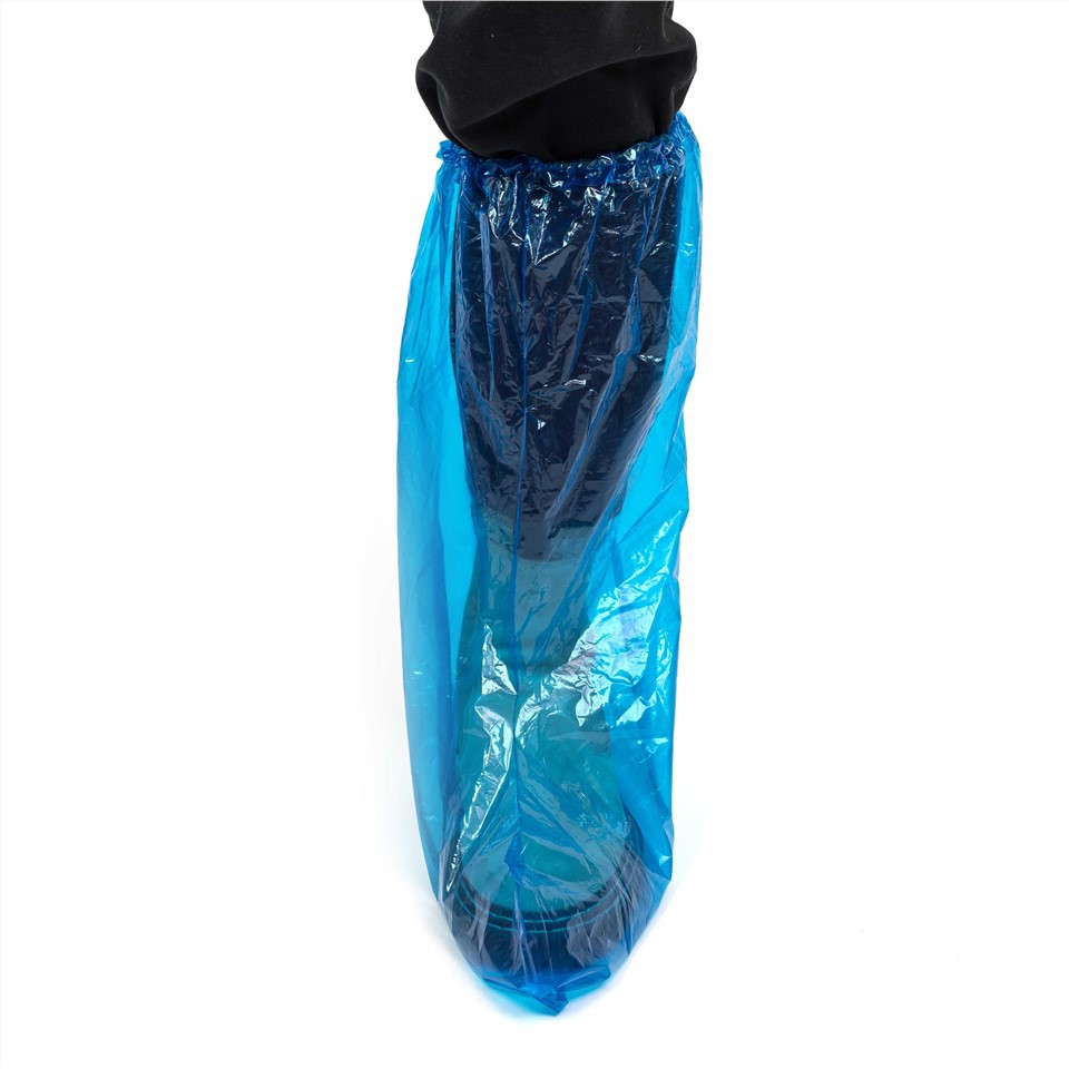 Plastic Waterproof Disposable Anti Dust PE CPE Boot Cover