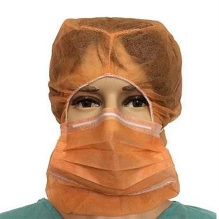 disposable hood cover with mask 3