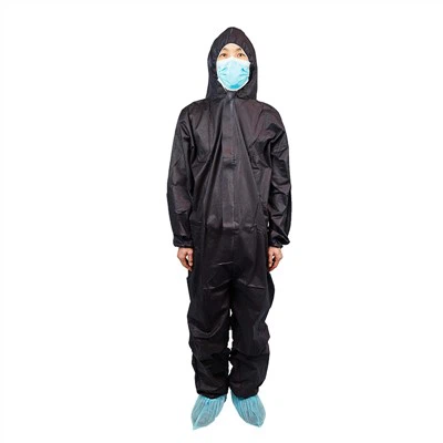Hubei Wenmai Cheap Disposable Protective Hazmat Coverall Suit Paint Suit Body Suit with Hood