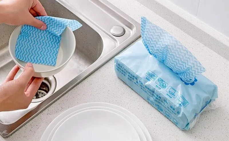 Disposable Dish Rags 3 Disposable Dish Rags 3