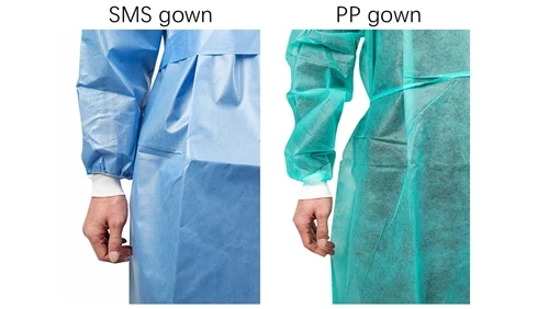 SMS Gown vs PP Gown: Which Is Better for Your Facility