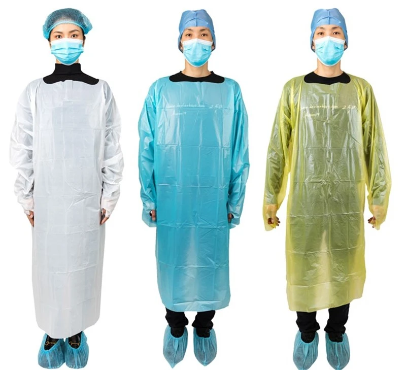 disposable cpe gowns with thumb hole disposable cpe gowns with thumb hole