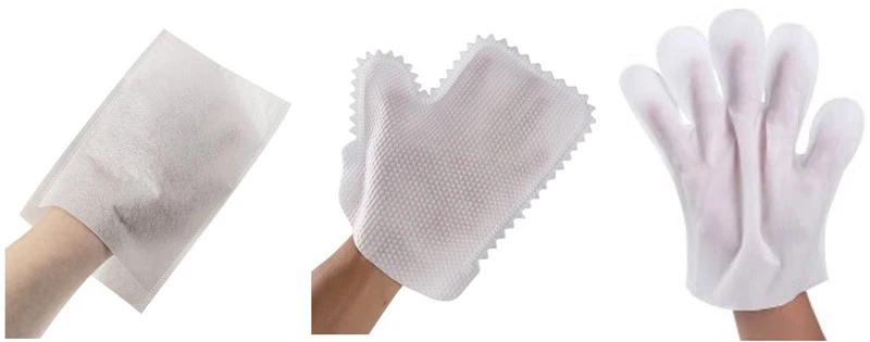 Disposable wash mitts Disposable wash mitts